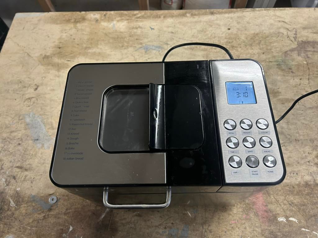 Machine a pain DOMO B3971, Electroménager, Plus de 10 programmes, 800 à 1200 grammes de pâte, Enlèvement, Utilisé