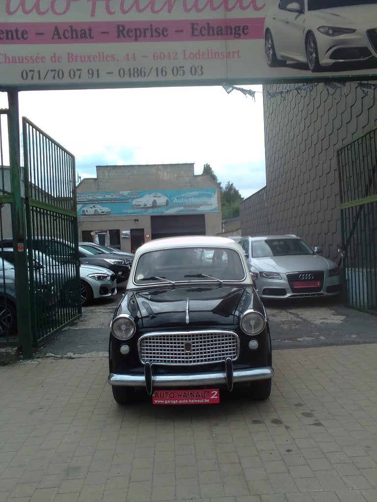 FIAT 1100 ESSENCE 1961 TRES PROPRE, Autos, Cuir, Achat, 4 portes, Entreprise