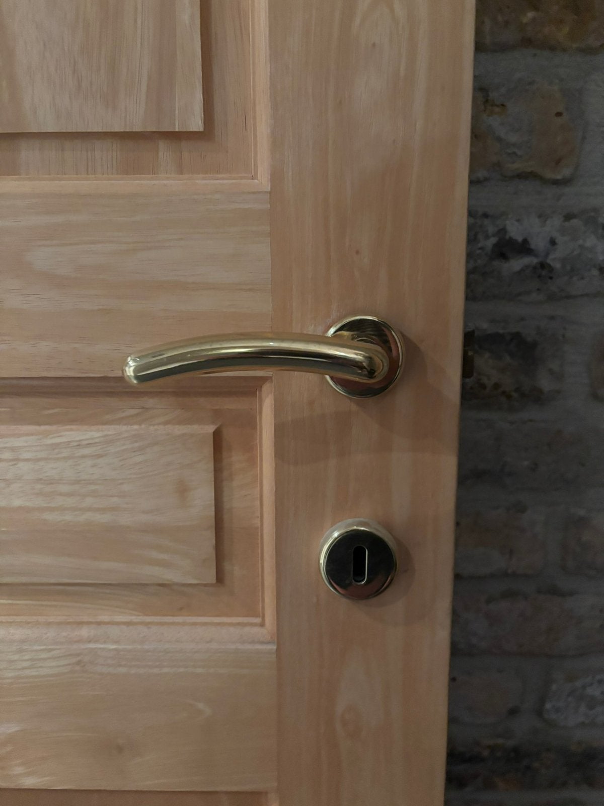 Ensemble de 6 poignées de porte Colombo Design, Enlèvement, Utilisé, Métal, Porte intérieure