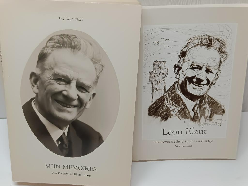 Leon Elaut memoires getuige van zijn tijd, Boeken, Biografieën, Ophalen of Verzenden, Gelezen