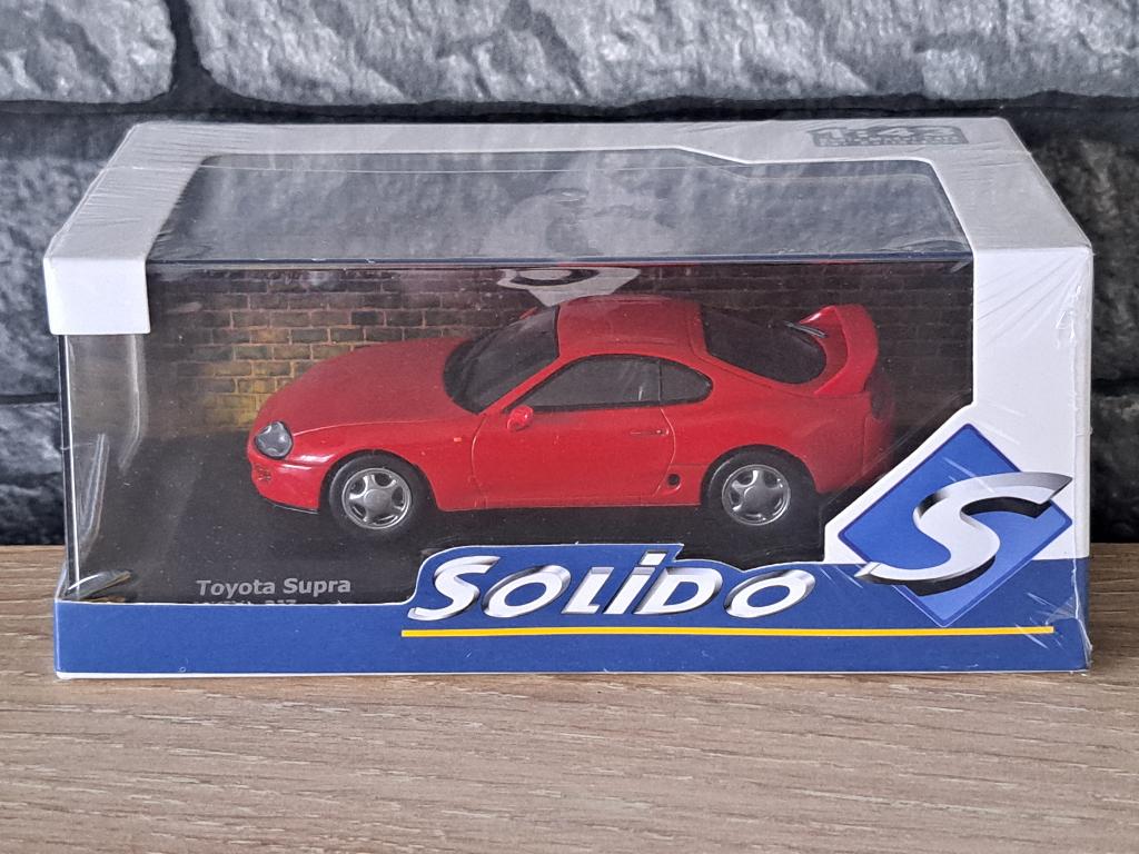 TOYOTA SUPRA MK4 1:43ème, Enlèvement ou Envoi, Solido, Voiture, Solido