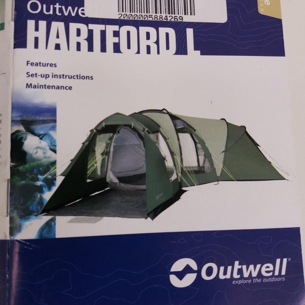 tent 6 personen, Enlèvement, Utilisé, Jusqu'à 6