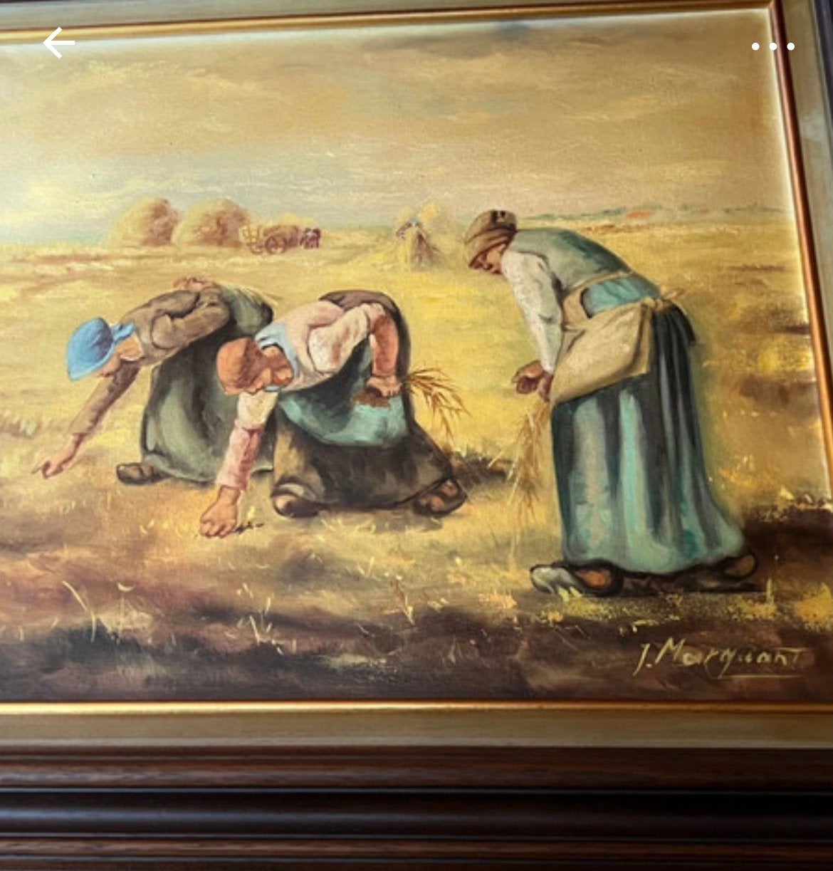 Schilderij, Ophalen