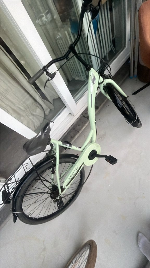 Dames fiets, Fietsen en Brommers, Fietsen | Dames | Damesfietsen, Zo goed als nieuw, Overige merken, Minder dan 47 cm, Velgrem