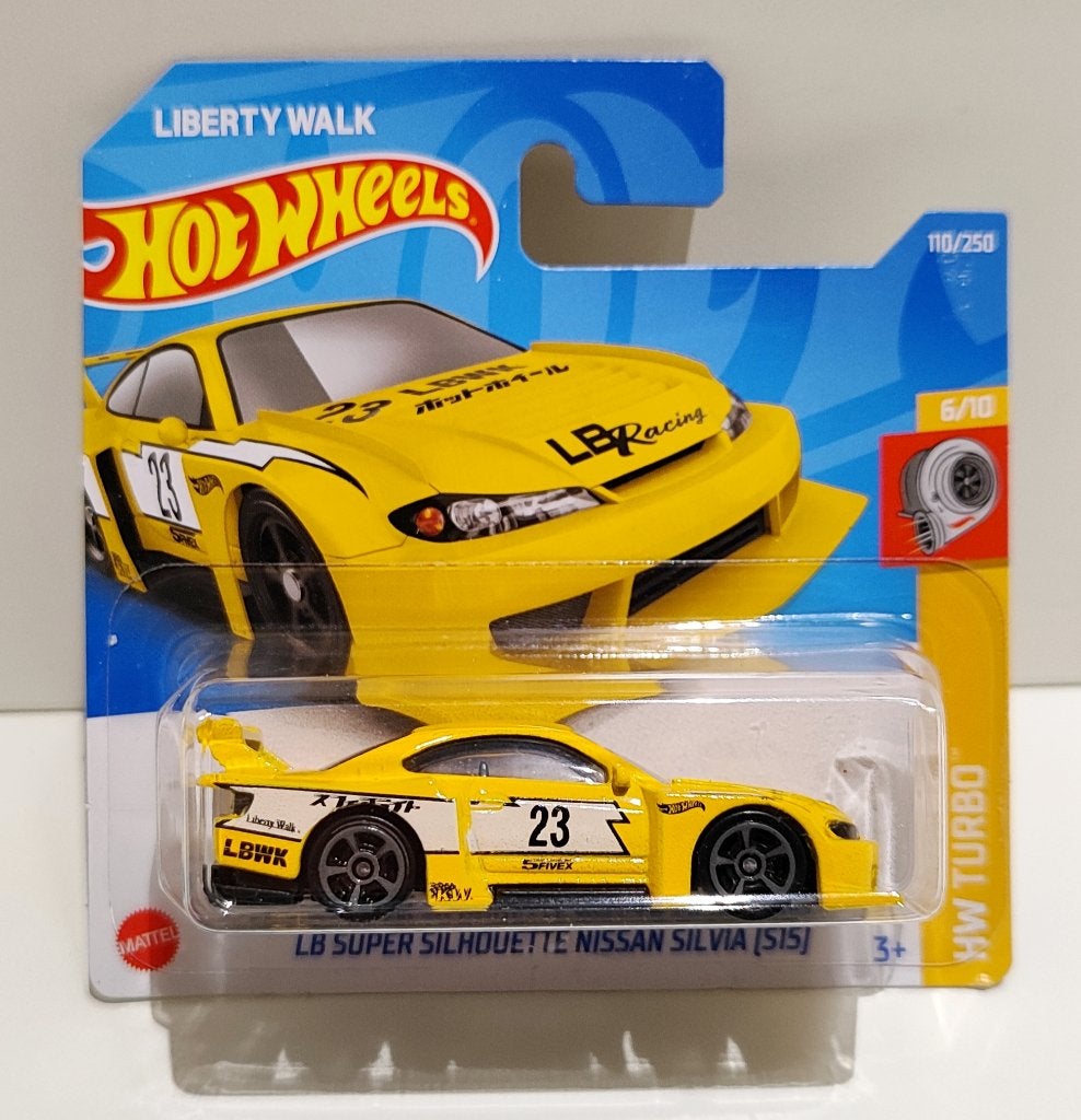 Hot Wheels LB Super Silhouette Nissan Silvia (S15)Geel(2022), Hobby & Loisirs créatifs, Voitures miniatures | Échelles Autre, Enlèvement ou Envoi
