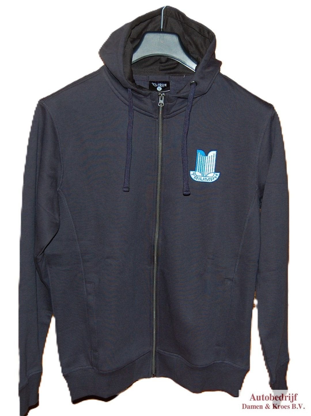 Triumph Hoodie met rits (blauw of grijs), -, -, Nieuw, Ophalen of Verzenden