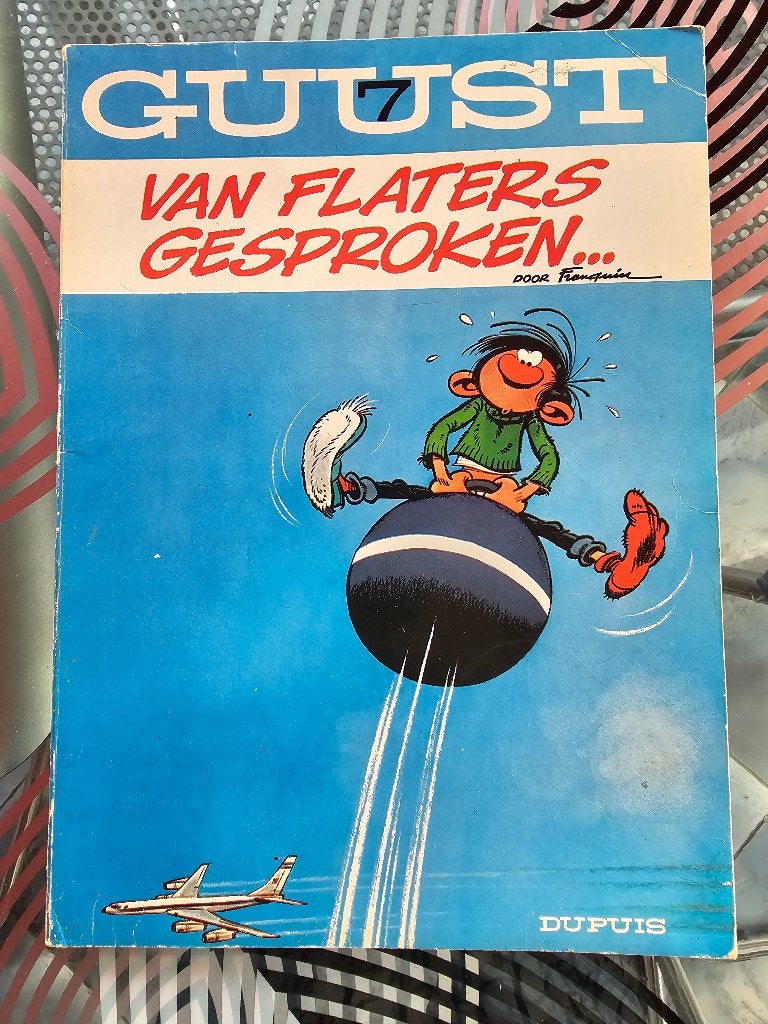 strips Guust Flater 21 strips, Gelezen, Ophalen of Verzenden, FRANQUIN, Meerdere stripboeken