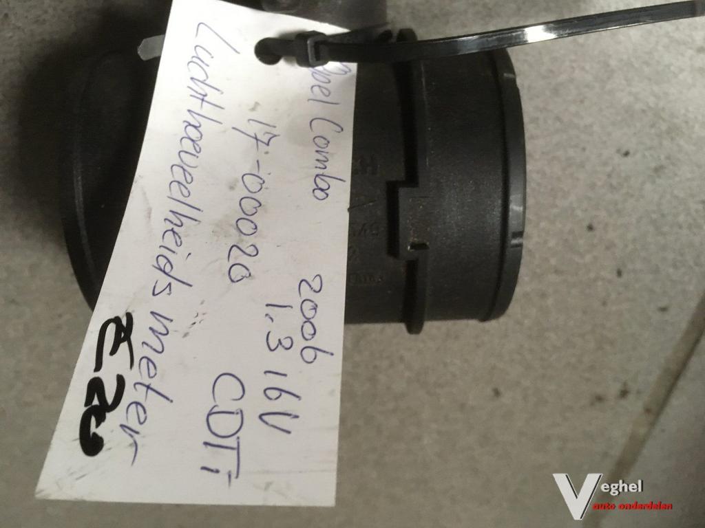 Opel combo 1.3 16v cdti 2006 Luchtmassameter, Autos : Pièces & Accessoires, Moteurs & Accessoires, Utilisé, Enlèvement ou Envoi