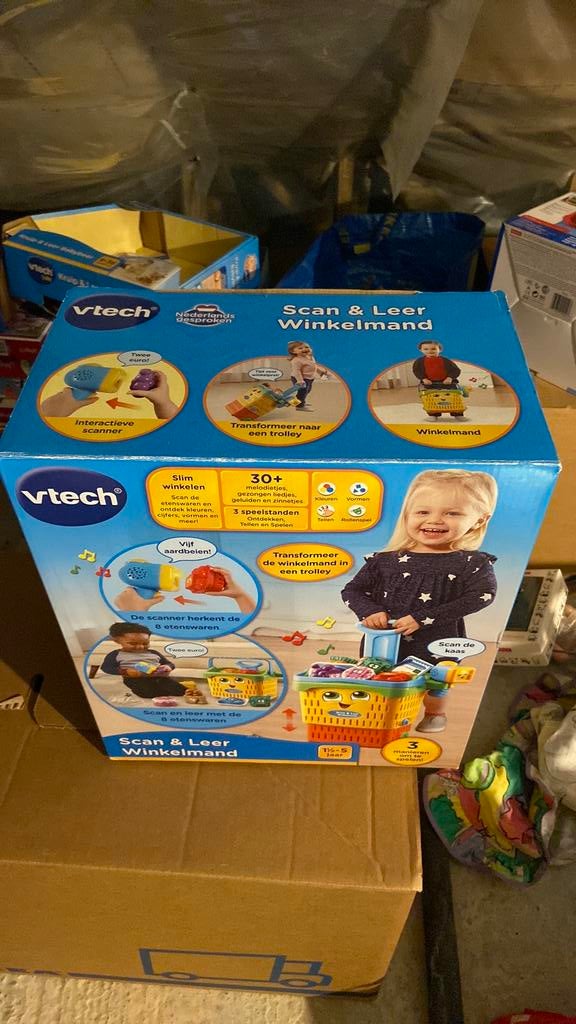 Vtech winkelmand, Ophalen, Zo goed als nieuw