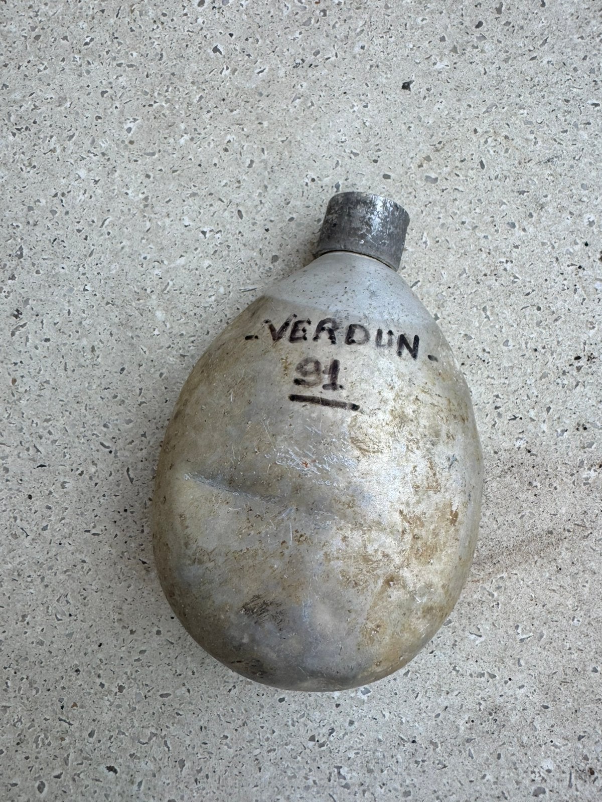 Bouteille à impact allemande Wo1 Verdun, Enlèvement ou Envoi
