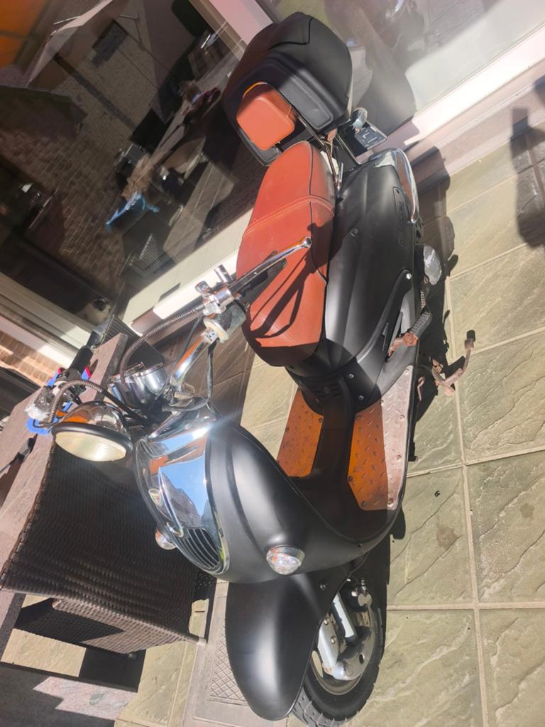 Borsalino neco 125cc, Ophalen