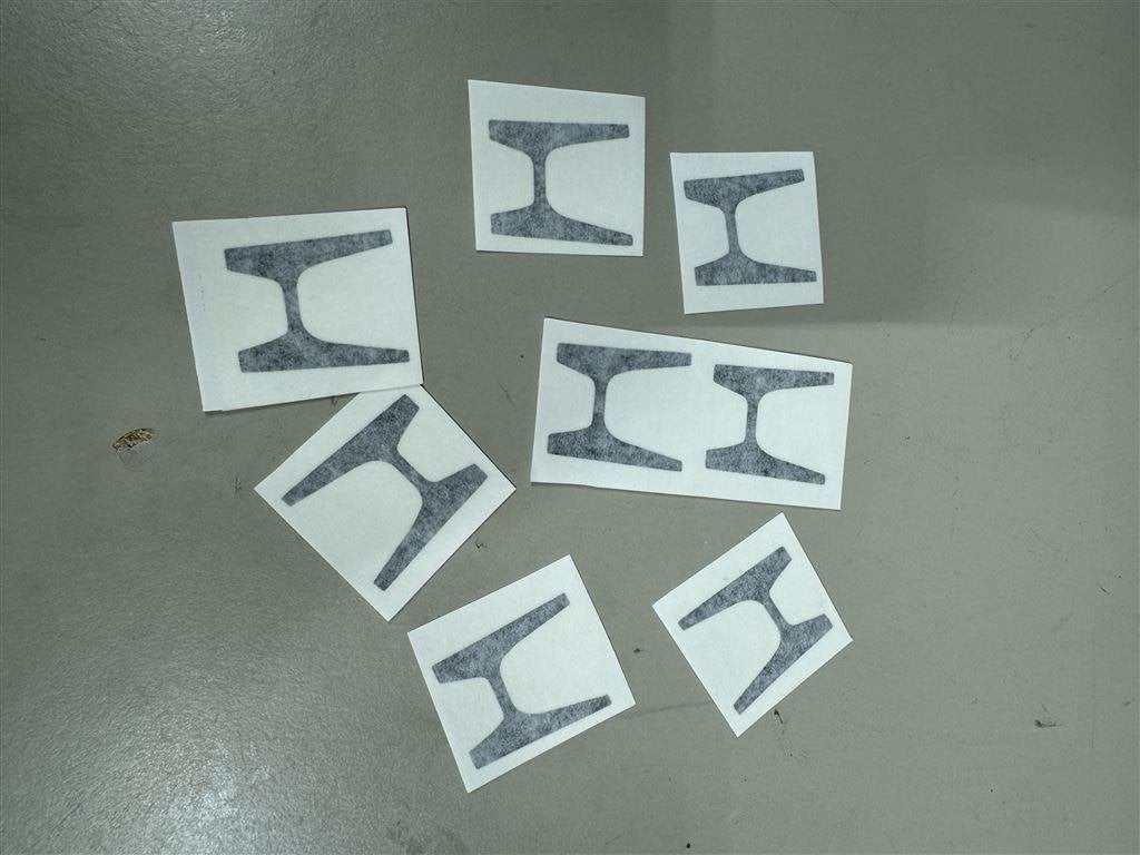 6 stuks honda stickers, Ophalen of Verzenden
