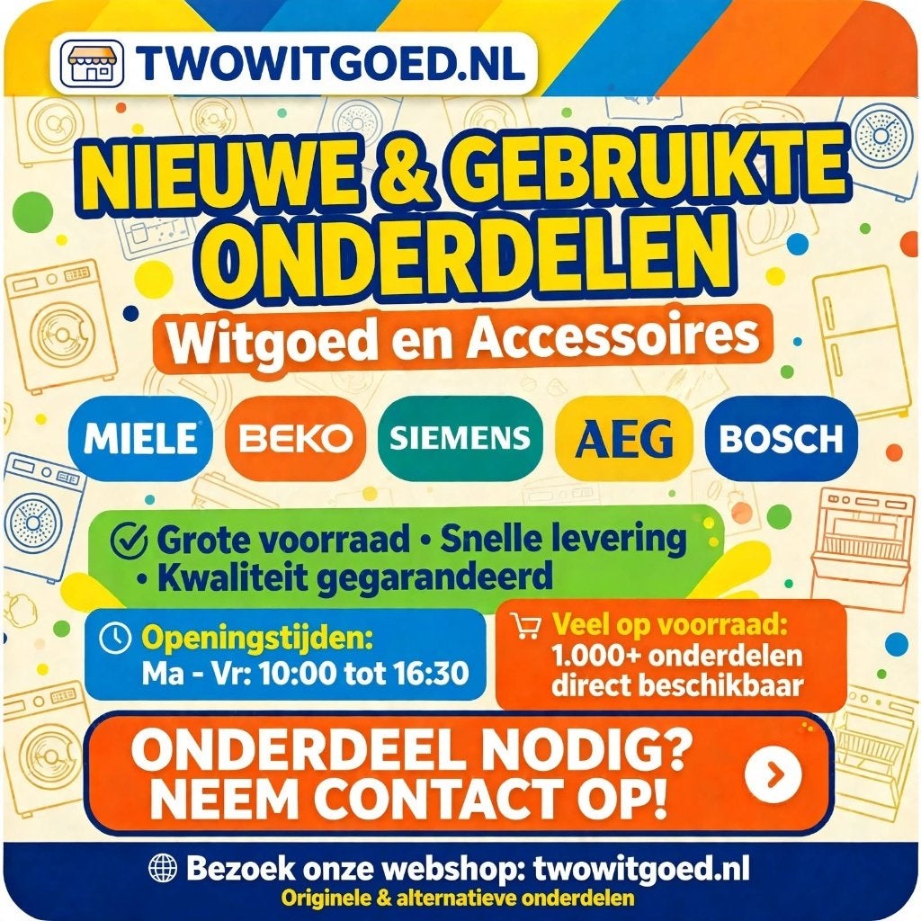 witgoed onderdelen, Diversen, Ophalen of Verzenden, Nieuw