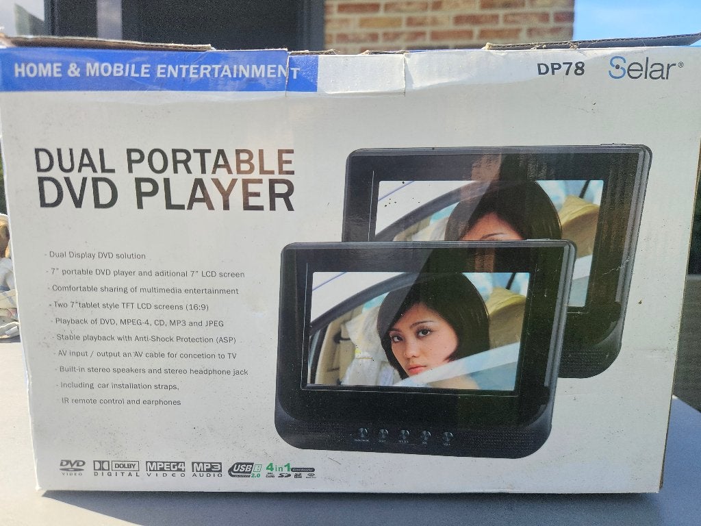 Draagbare DVD spelers, TV, Hi-fi & Vidéo, Autres marques, Enlèvement, Utilisé, Lecteur DVD