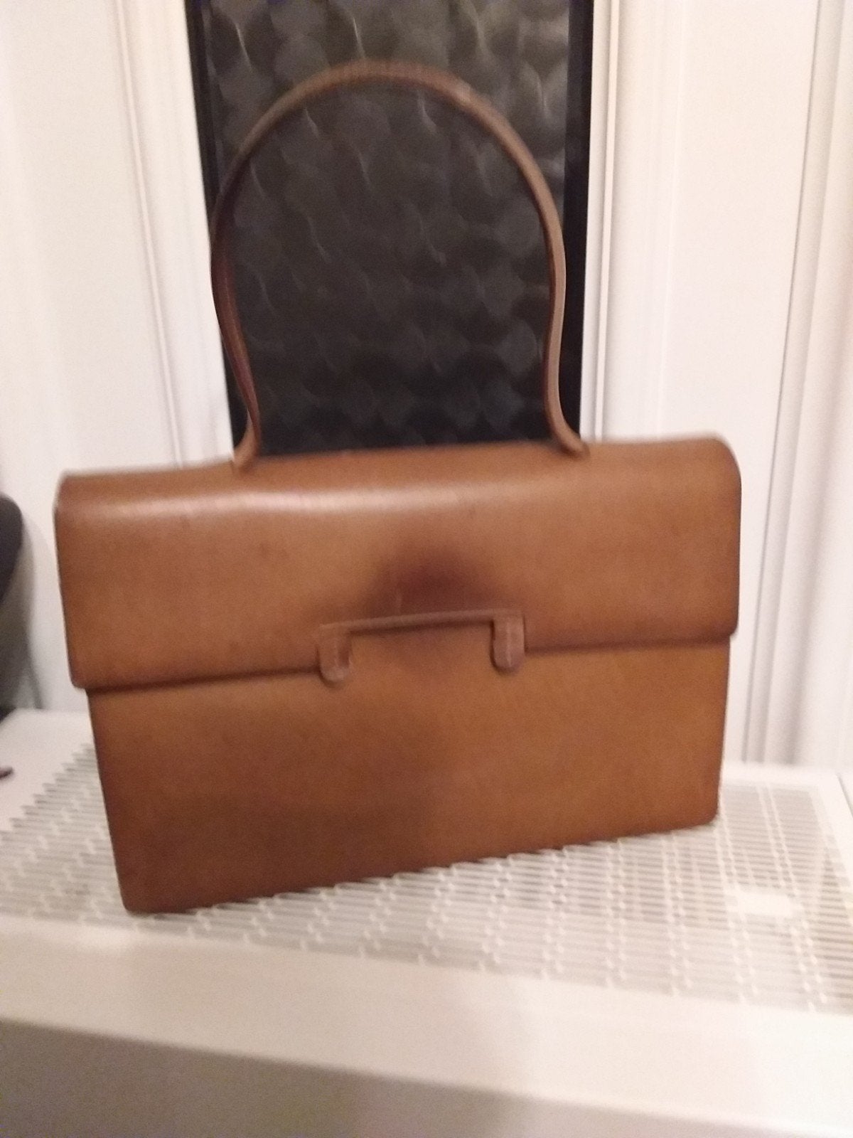 oude handtas getekend Delvaux, Handtassen en Accessoires, Ophalen of Verzenden