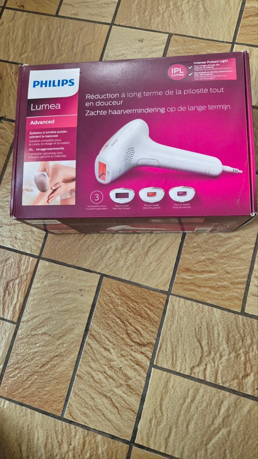 philips IPL Lumea advanced, Electroménager, Enlèvement, Comme neuf, Rasage ou Épilation