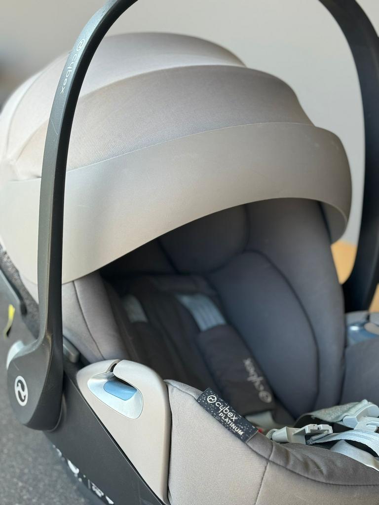 Autostoel, Cybex Cloud Z i-Size Plus, soho grey, Autres marques, Ceinture de sécurité, Comme neuf, Enlèvement