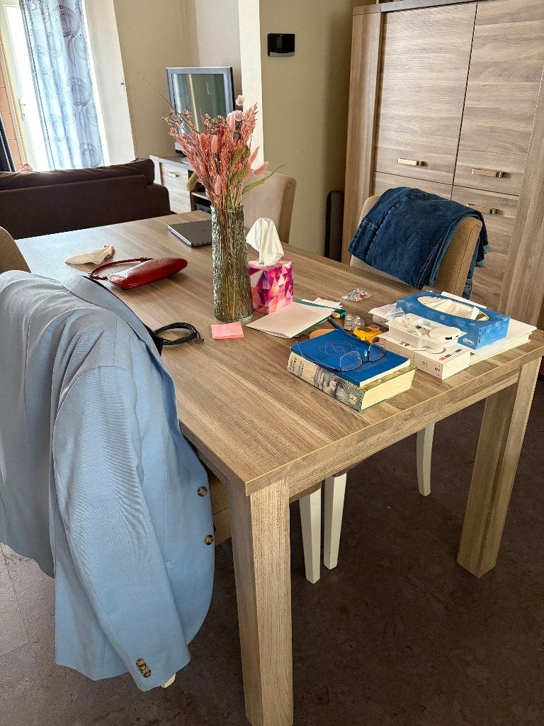 eetkamer, Enlèvement, Comme neuf, Klassiek modern, 6 à 8 chaises
