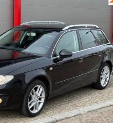 Seat exeo st, Voorwielaandrijving, Stof, Zwart, Zwart