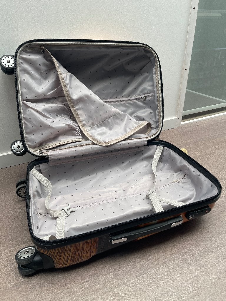 Reiskoffer, Wieltjes, Zo goed als nieuw, 35 tot 45 cm, Ophalen