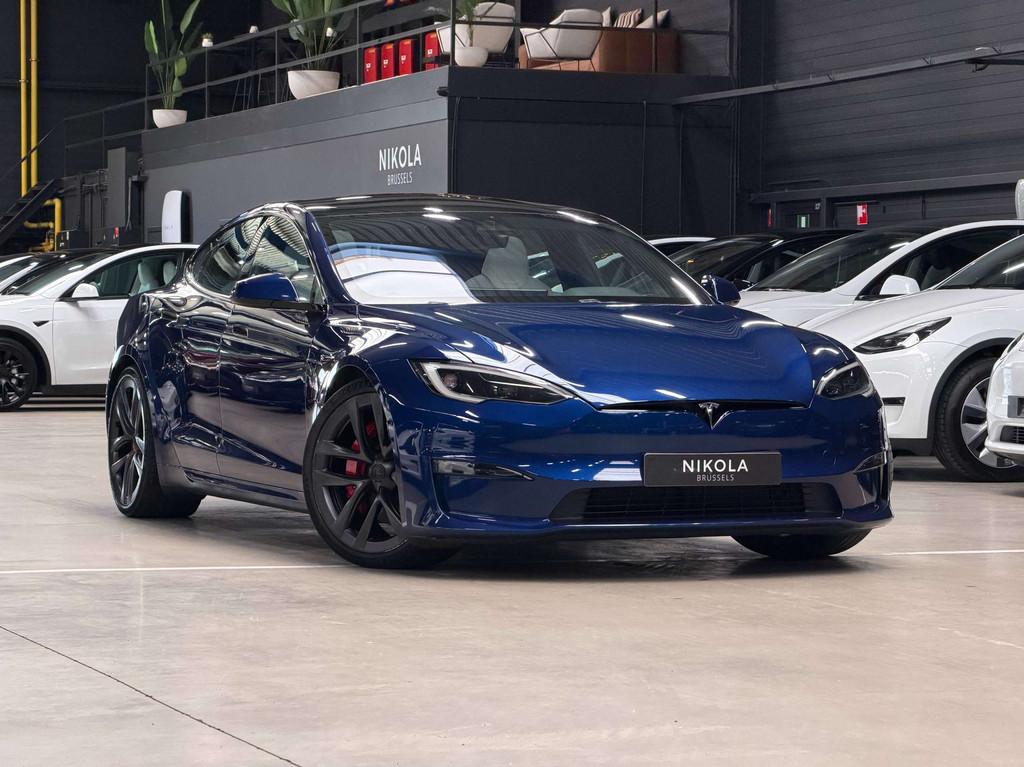 Tesla Model S PLAID - 1020 HP - FACELIFT - 21" WHEELS, 75 kW, Achat, Entreprise, Model S