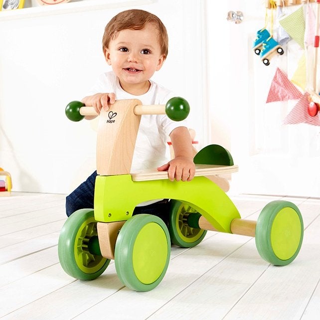 Hape houten loopfiets groen, Ophalen of Verzenden, Nieuw, Loopfiets