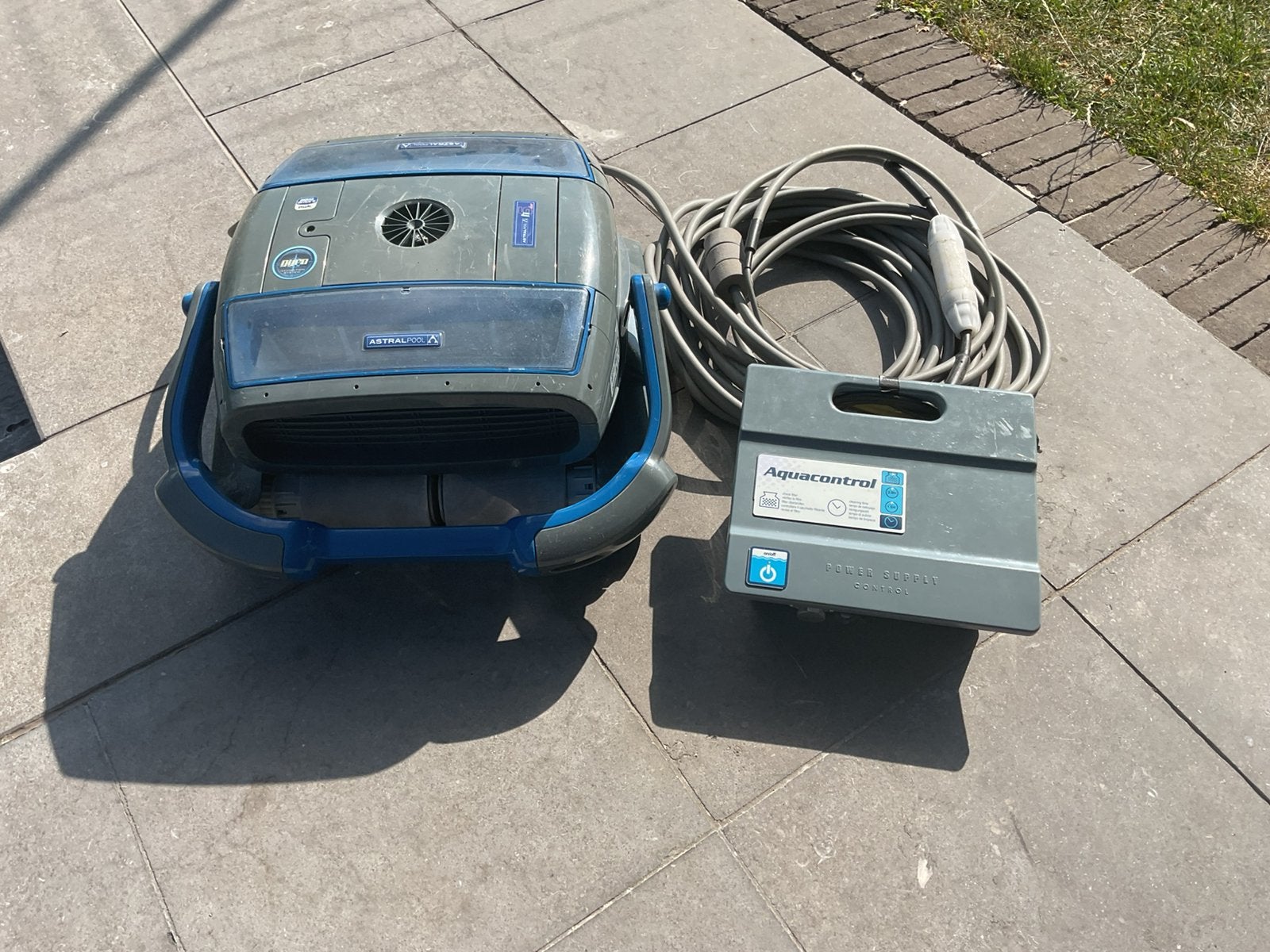 Zwembad robot, Ophalen, Gebruikt