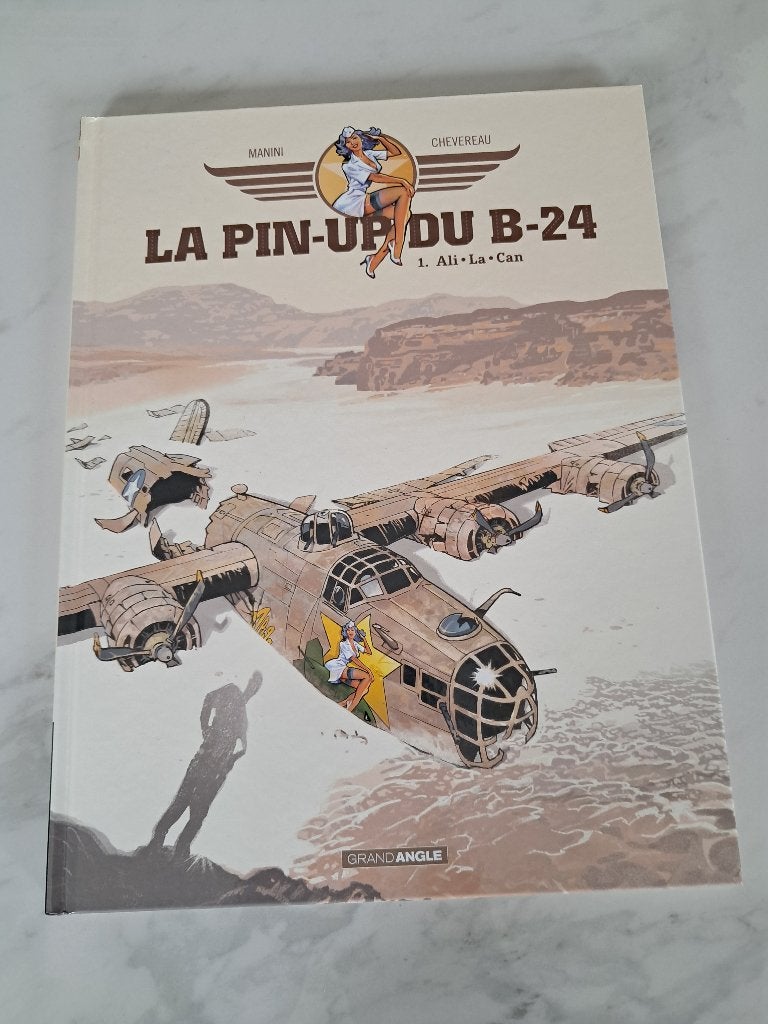 La pin-up du B-24   EO   TBE  + dédicace, Eén stripboek, Ophalen, Zo goed als nieuw