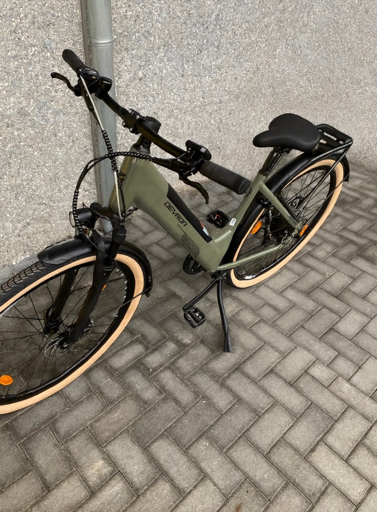 Devron E-bike, 47 tot 51 cm, Ophalen, Gebruikt, Schijfrem