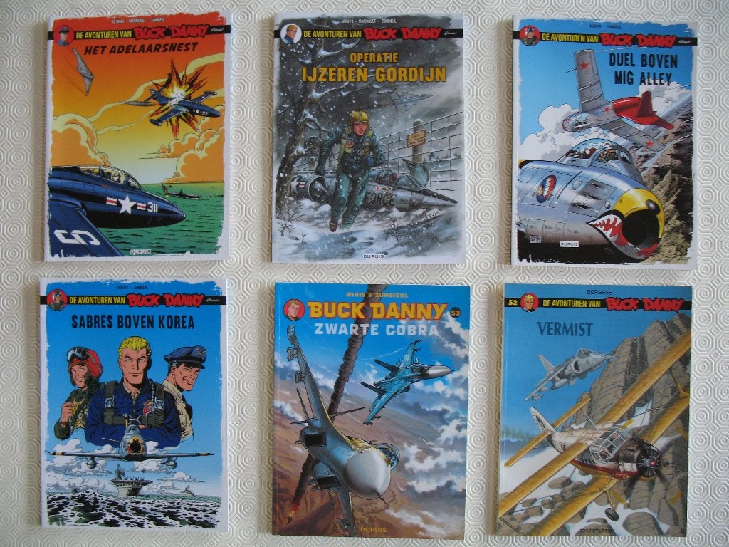 Buck Danny 24 stuks, 17 x 1ste druk, Boeken, Meerdere stripboeken, Ophalen of Verzenden, Zo goed als nieuw