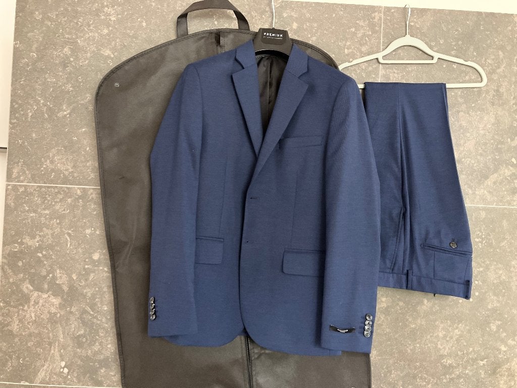 Kostuum, Blauw, Jack&Jones, Ophalen of Verzenden, Zo goed als nieuw