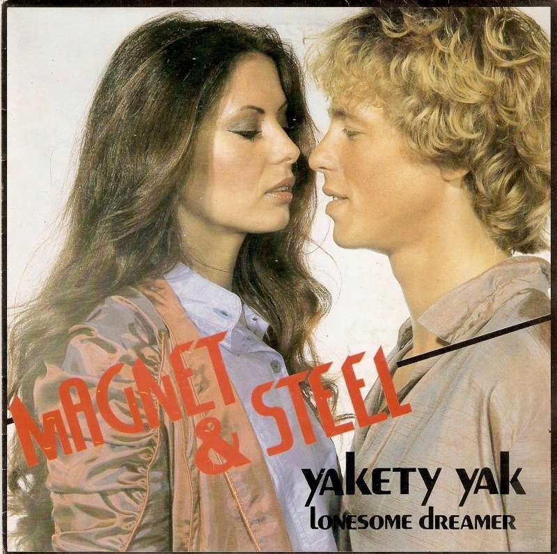 single Magnet & Steel - Yakety yak, Enlèvement ou Envoi, Comme neuf, Pop