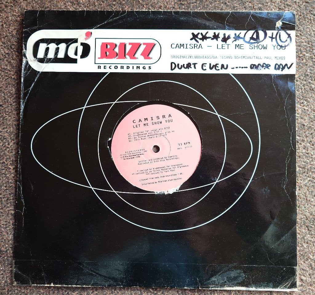 Camisra – Let Me Show You (12'' Vinyl), Gebruikt, Verzenden, Dance, 12 inch