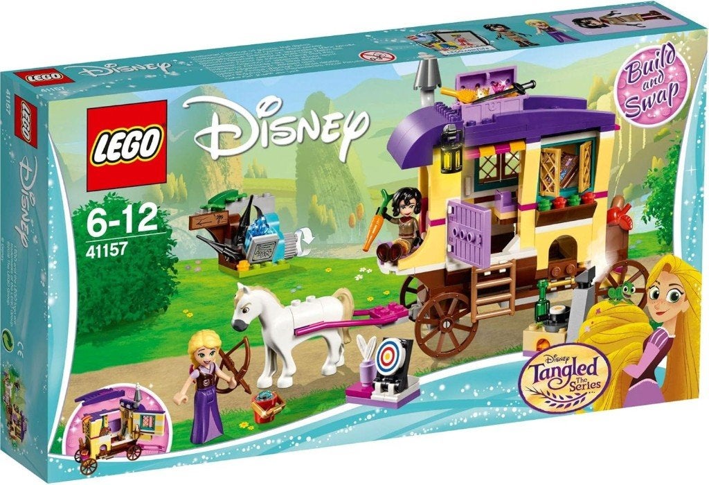 LEGO Disney Princess – de caravan Rapunzel – 41157, Kinderen en Baby's, Lego, Nieuw, Ophalen of Verzenden, Compleet