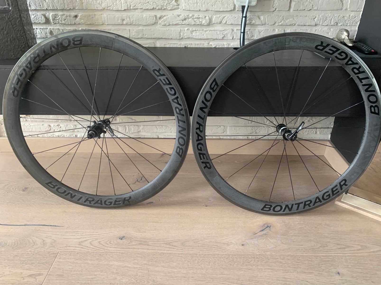 Roues en carbone Bontrager 50, Enlèvement, Comme neuf, Carbone