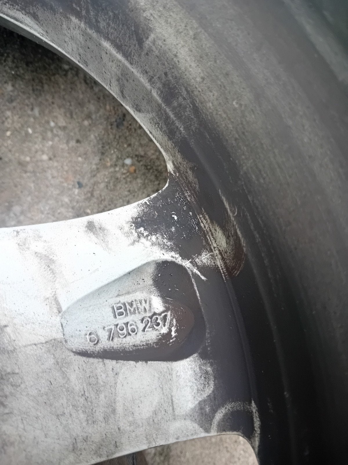 winterbanden BMW sportvelgen €125,-, Enlèvement, BMW