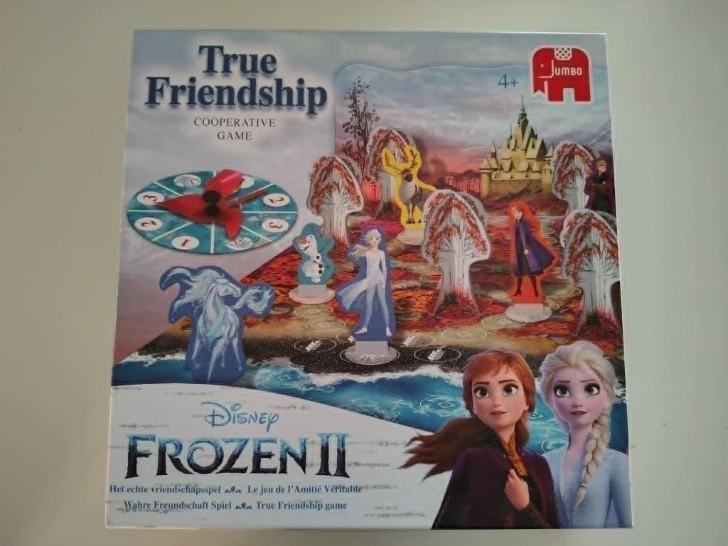 Frozen 2 True Friendship Gezelschapsspel, Hobby en Vrije tijd, Gezelschapsspellen | Overige, Ophalen, Zo goed als nieuw, JUMBO