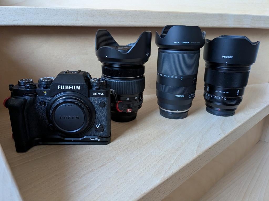 Fujifilm XT-4 met objectieven., Audio, Tv en Foto, Ophalen