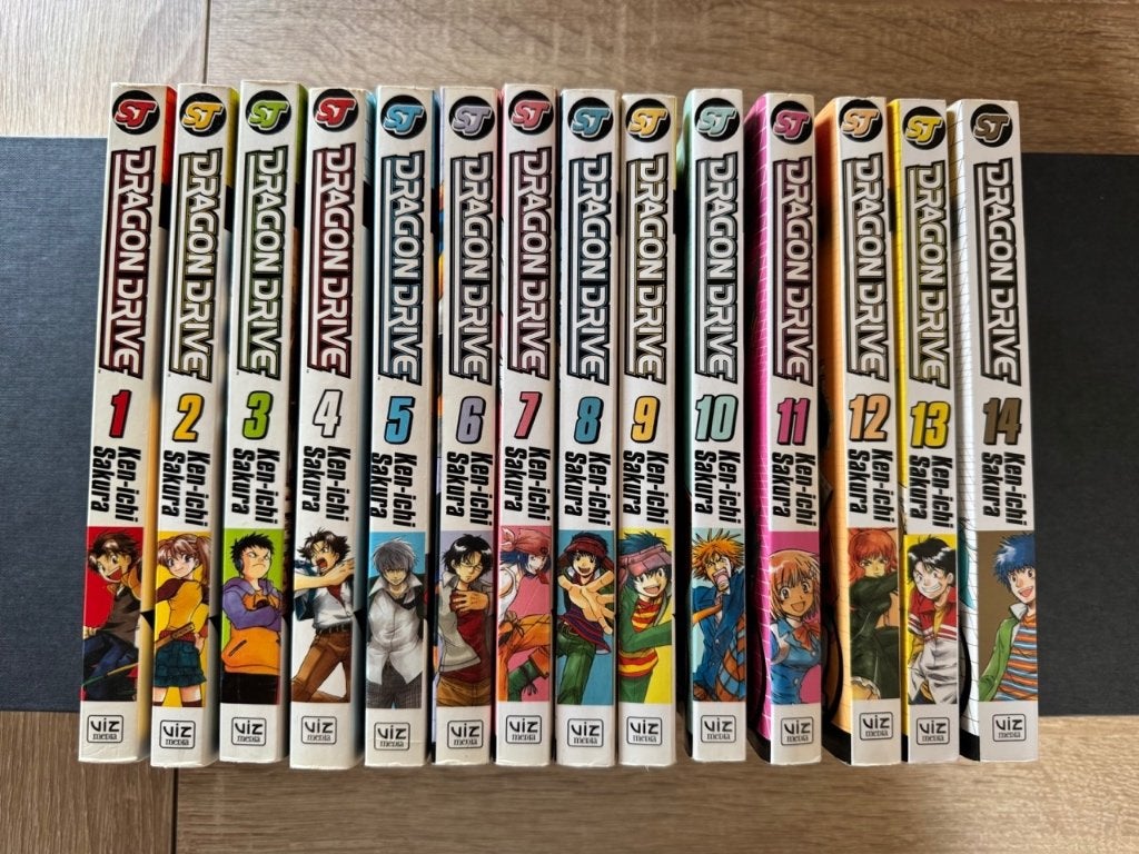 Dragon Drive manga compleet, Complete serie of reeks, Ophalen of Verzenden, Gelezen, Japan (Manga)