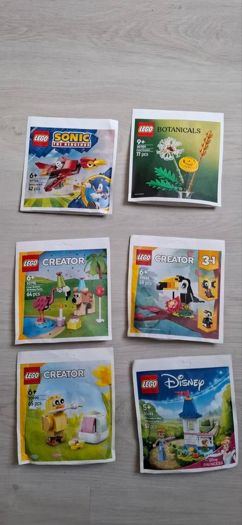 Lego polybags €5/st nieuw, Enlèvement ou Envoi