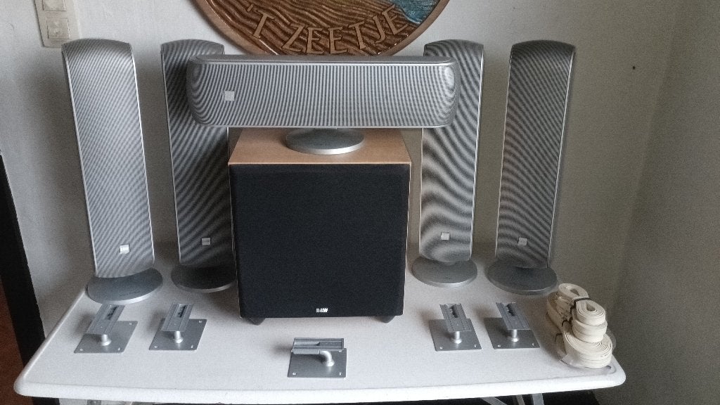 Kit ambiophonique 5.1 Bowers & Wilkins, Enlèvement ou Envoi, Système 5.1, 70 watts ou plus
