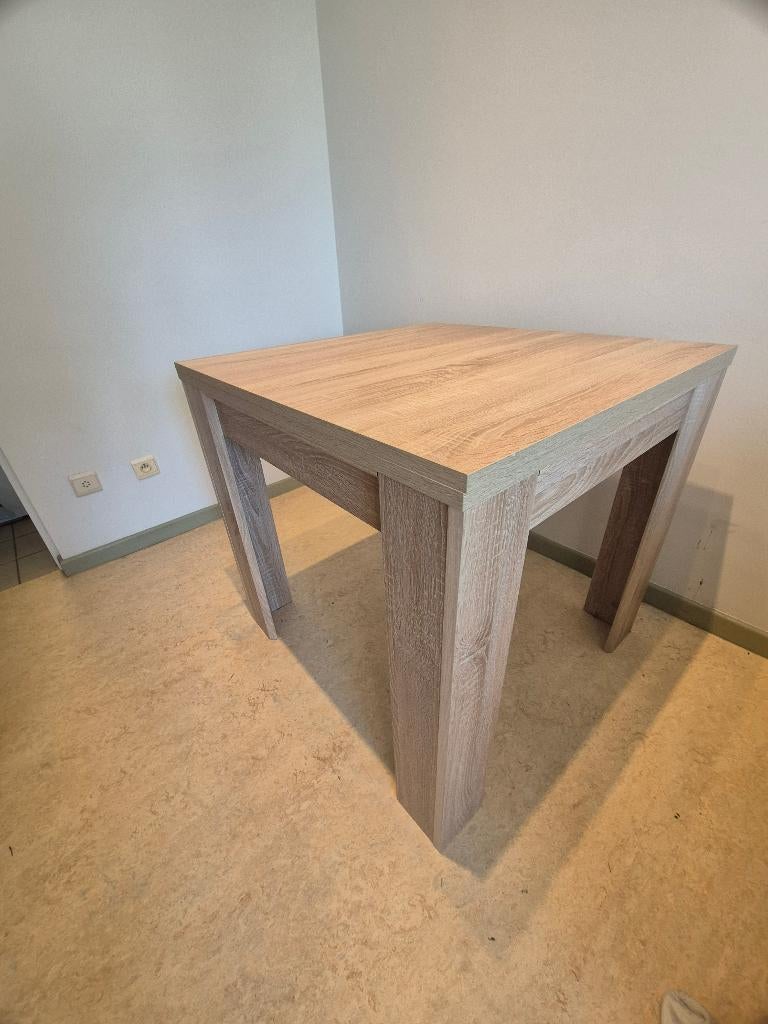 Eettafel - uittrekbaar, Huis en Inrichting, Tafels | Eettafels, Ophalen, 100 tot 150 cm, 50 tot 100 cm, Zo goed als nieuw