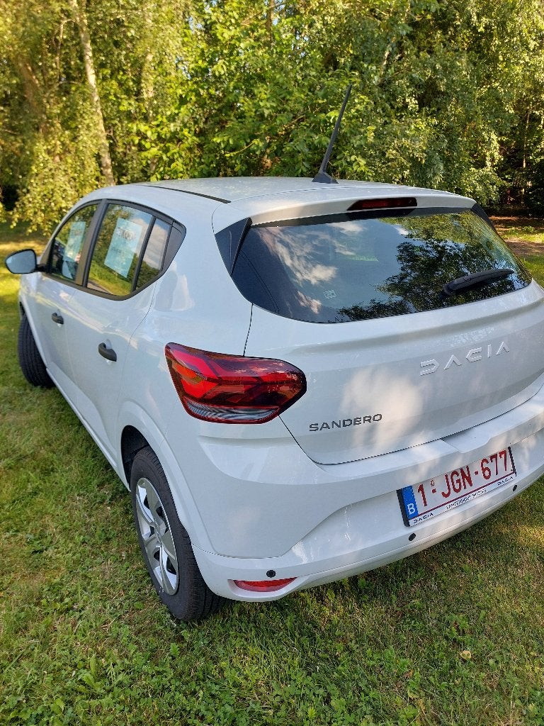 Dacia sandero, Auto's, Dacia, Zwart, Wit, Handgeschakeld, 5 deurs