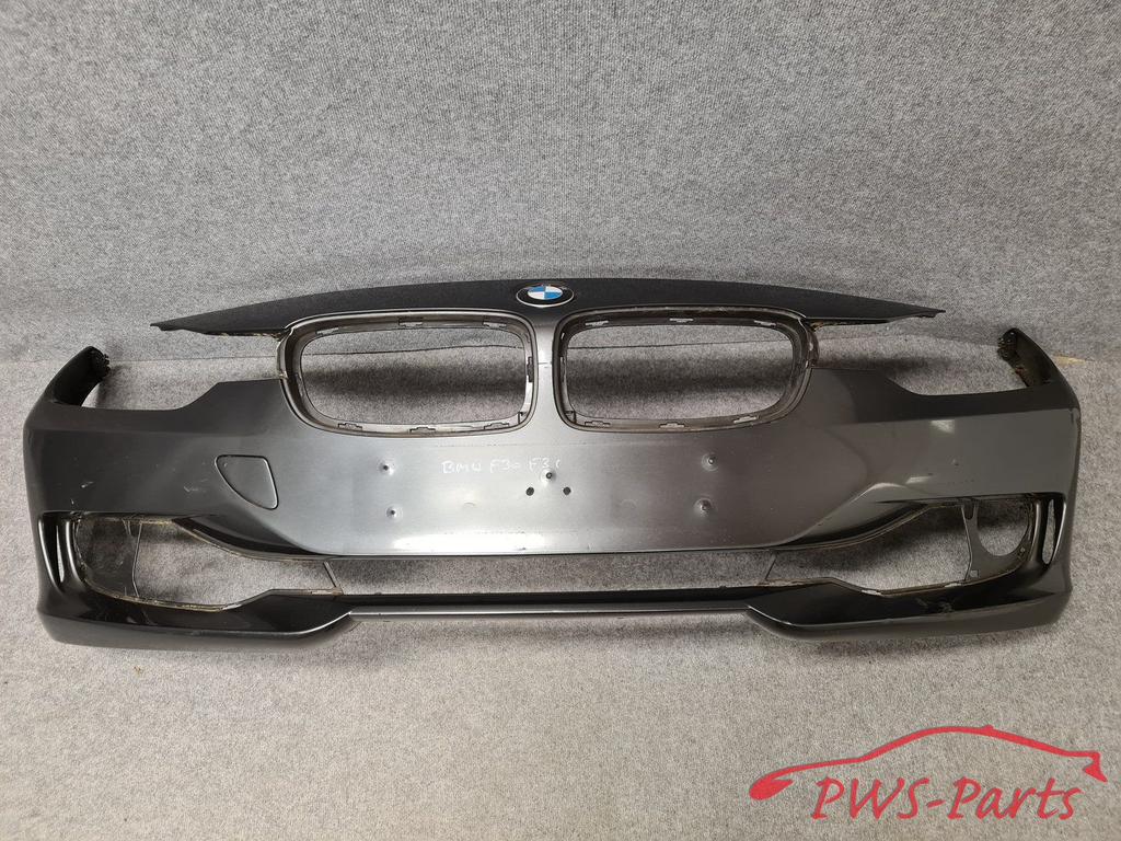 BMW F30 F31 VANAF 2013 ZONDER OPTIES VOORBUMPER ORIGINEEL, Gebruikt, -, Voor, -