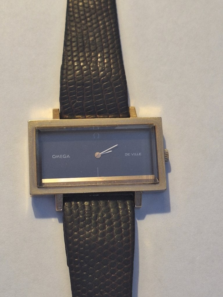 Oméga de ville André Grima, Handtassen en Accessoires, Horloges | Heren, Ophalen, Overige materialen, Polshorloge, Omega