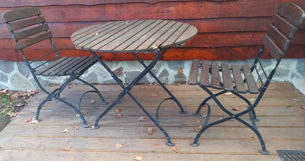 Ensemble TABLE + CHAISSES Bistrot, Enlèvement