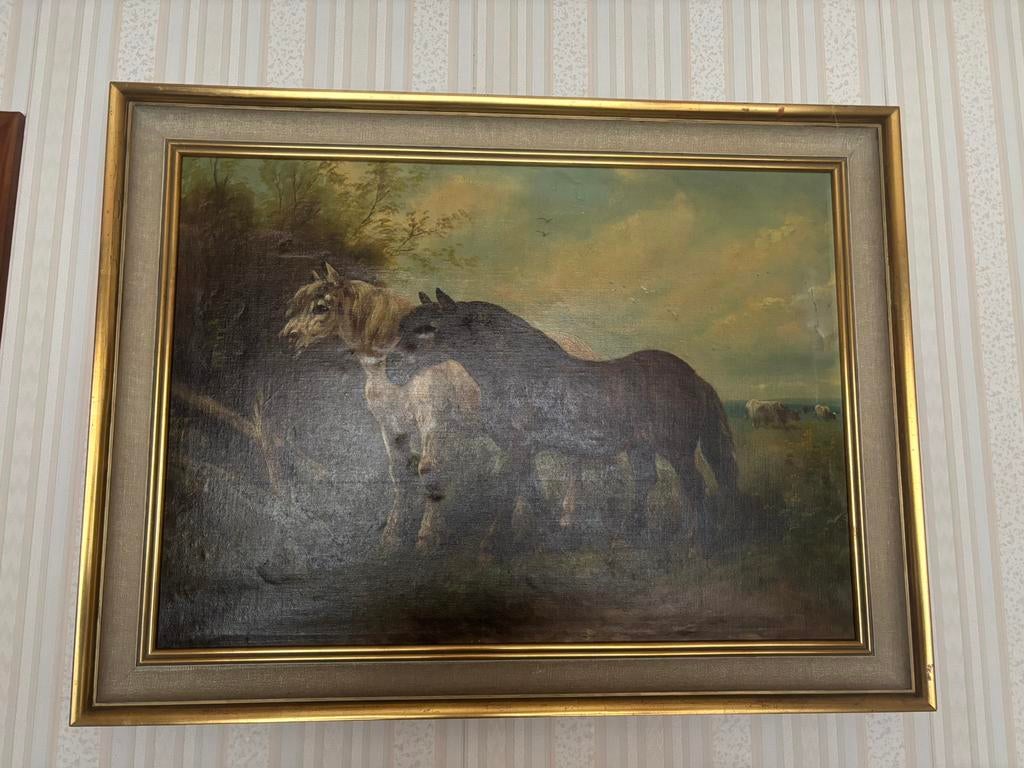 Schilderij, Antiek en Kunst, Kunst | Schilderijen | Klassiek, Ophalen