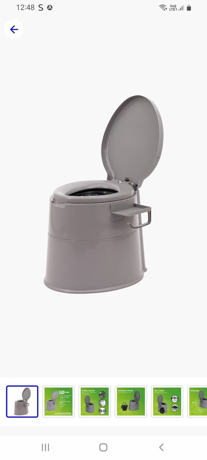 WC chimique Bo Camp avec siège de 45 cm de haut, Maison & Meubles, Accessoires pour la Maison | Poubelles, Enlèvement