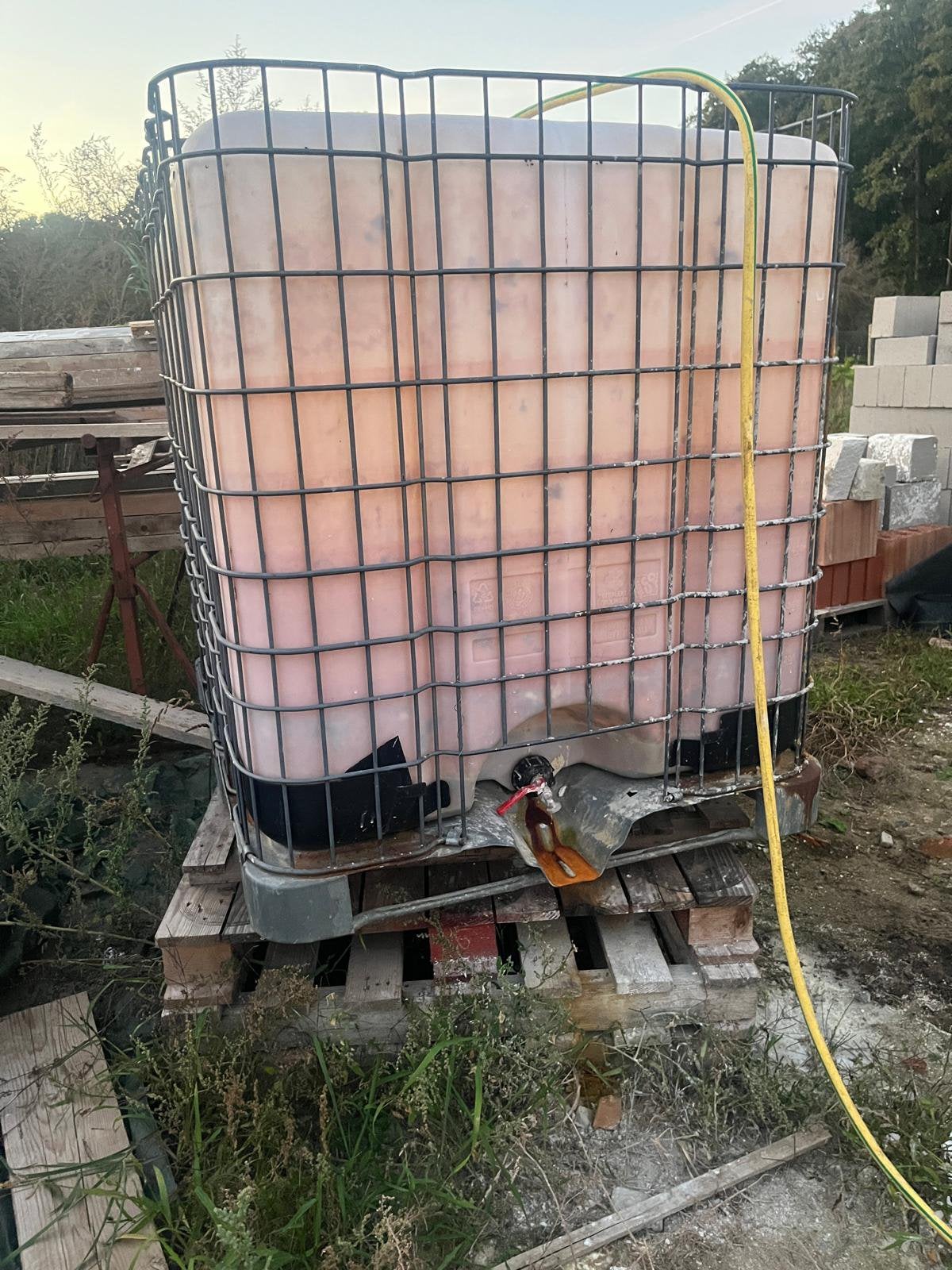 IBC ton 1000L, Jardin & Terrasse, Enlèvement, Comme neuf
