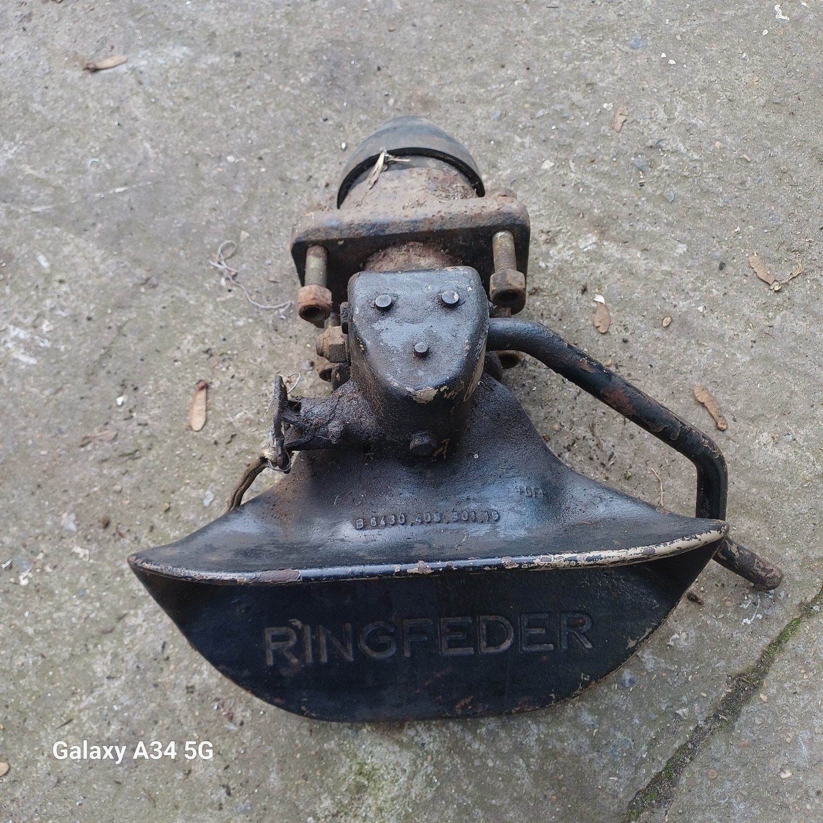 attelage, ringfeder, Enlèvement